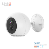 SC-M5 — Cámara Exterior Batería Solar 1080P IP66 Tuya
