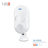 SA-PIR55 Litte, Sensor de Movimiento PIR WiFi con Alarma Sonora Tuya Smartlife