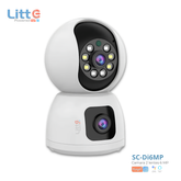 SC-Di6Mp — Cámara Interior WiFi 2K PTZ 360° Tuya Smart