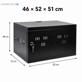 Gabinete Rack 46 x 52 x 51 cm