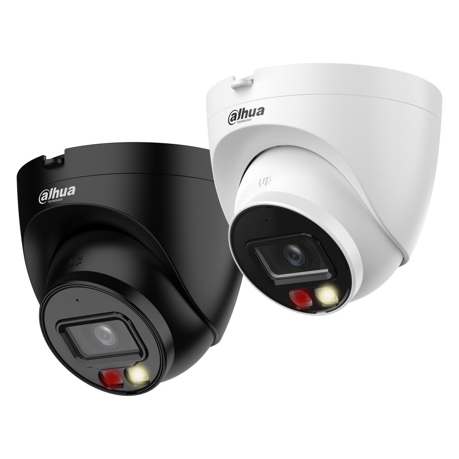 IPC-HDW2449S-S-IL Dahua, Cámara IP 4MP Domo Exterior Full-Color Audio