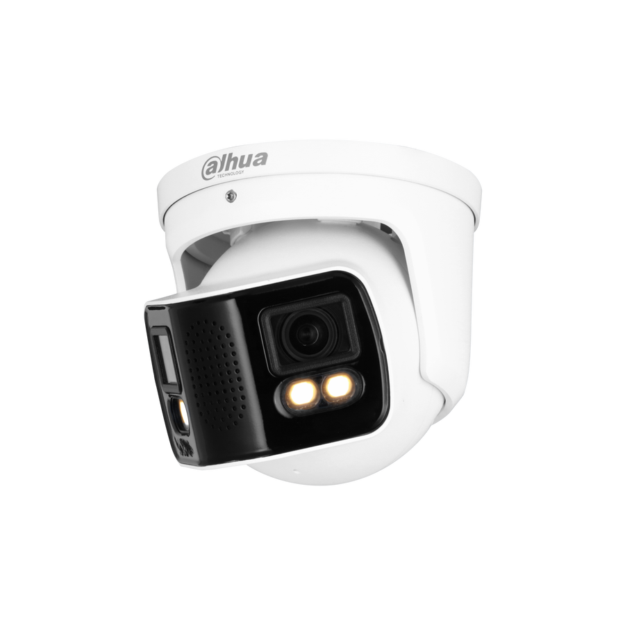 IPC-PDW5849P-A180-E2-ASTE-0360B Dahua, Cámara IP 2×4MP Panorámica 180° Exterior Analítica