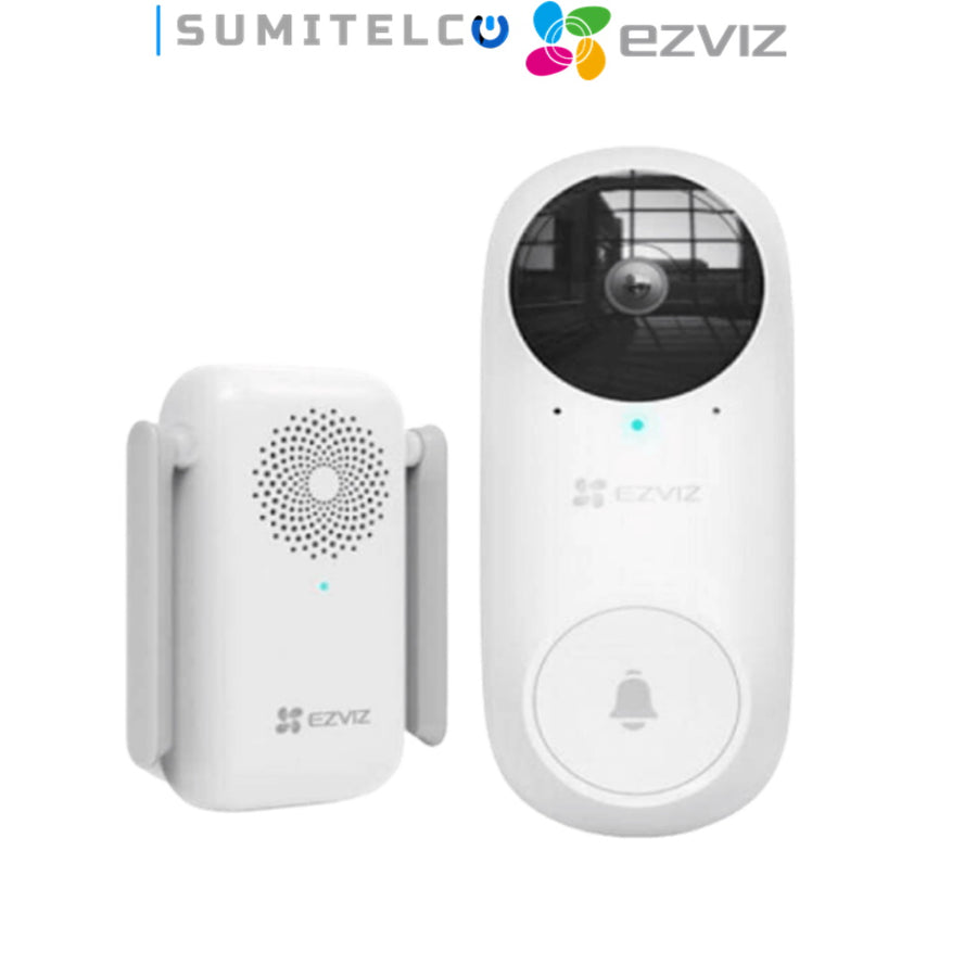 Timbre video EZVIZ DB2C WiFi HD con cámara y audio bidireccional