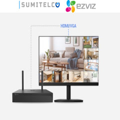 NVR inalámbrico EZVIZ CS-X5S-R100-8W