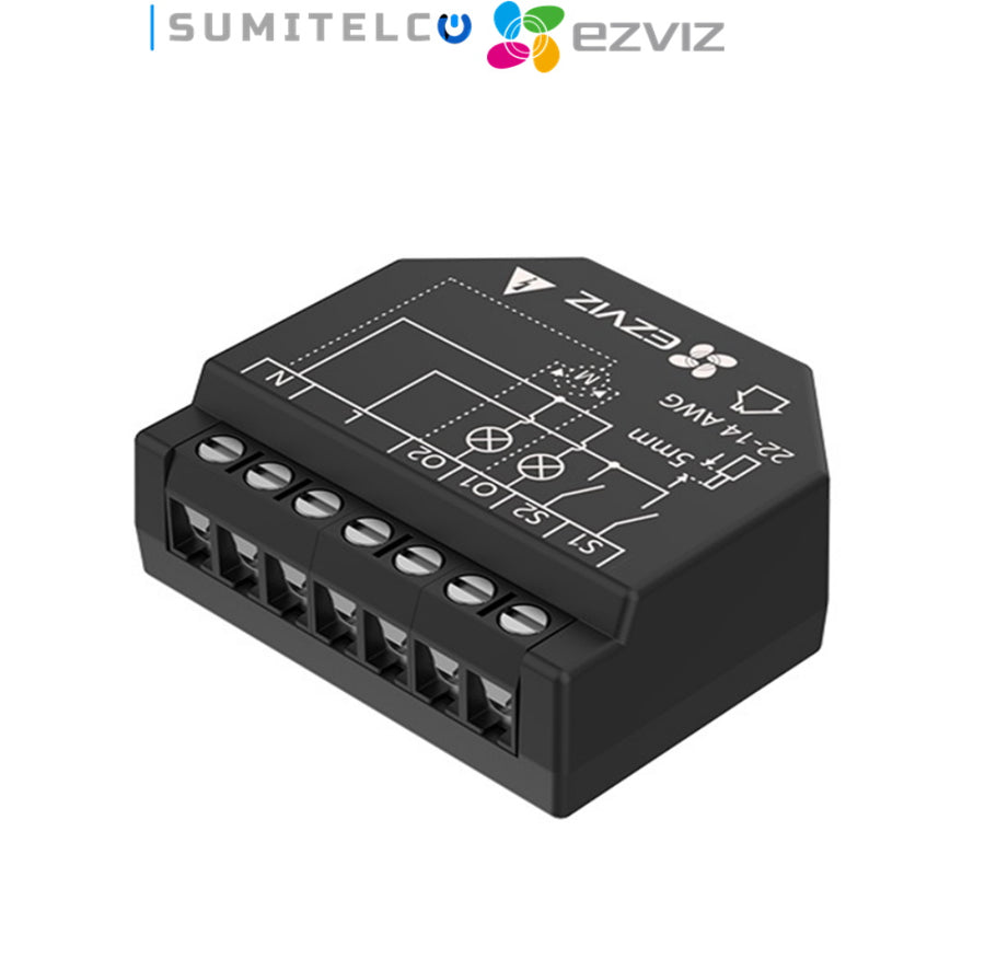Interruptor inteligente EZVIZ T36 WiFi 2 canales empotrable Colombia