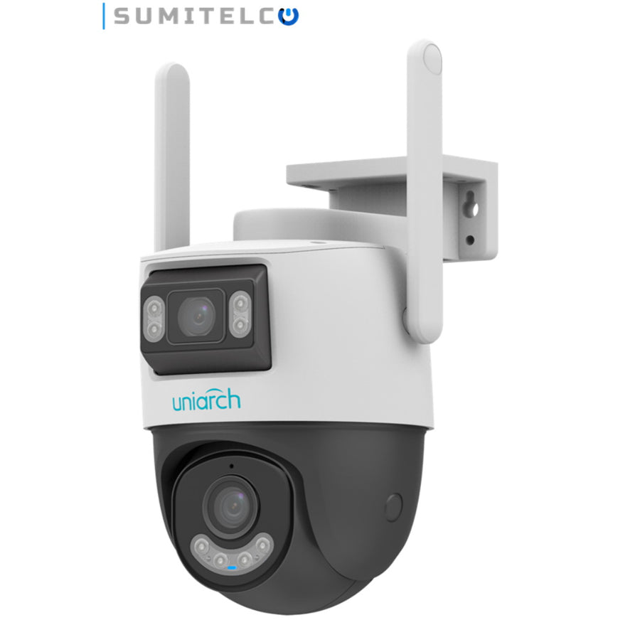 Cámara IP domo Uniview UHO-P2S-M33F34 3MP vigilancia profesional Colombia