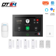 Set de Alarma Wifi 4G Tuya / SamrtLife SA-95F4W