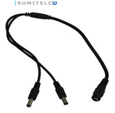 CABLE PULPO CORRIENTE CCTV 1X2