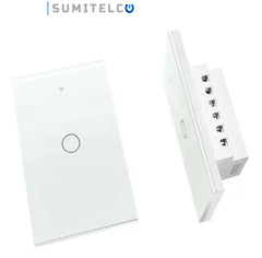 INTERRUPTOR DE LUZ WIFI INTELIGENTE EN ALUMINIO SMART 1CH
