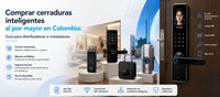 Comprar cerraduras inteligentes al por mayor en Colombia – Guía para distribuidores e instaladores