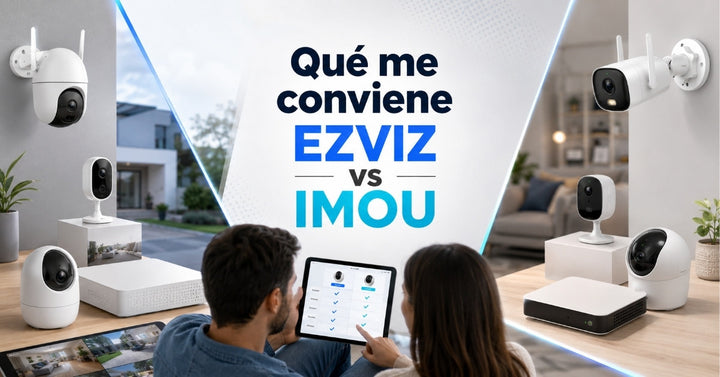 EZVIZ vs IMOU: ¿Cuál Cámara WiFi Elegir en Colombia 2026?