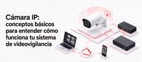 Cámara IP: conceptos básicos para entender cómo funciona tu sistema de videovigilancia