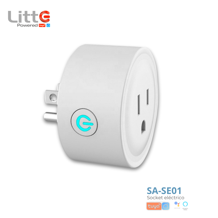 SA-SE01 Litte, Enchufe Inteligente WiFi 10A Tuya Smartlife