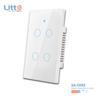 SA-SX04 Litte, Interruptor WiFi 4 Botones Tuya Smartlife
