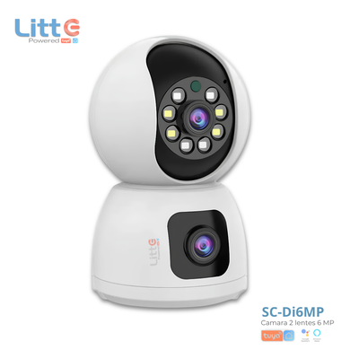 SC-Di6Mp — Cámara Interior WiFi 2K PTZ 360° Tuya Smart