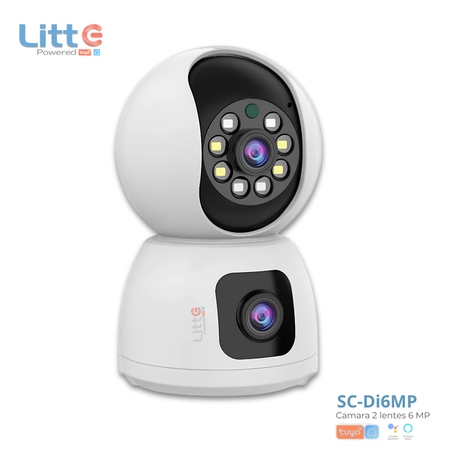 SC-Di6Mp — Cámara Interior WiFi 2K PTZ 360° Tuya Smart