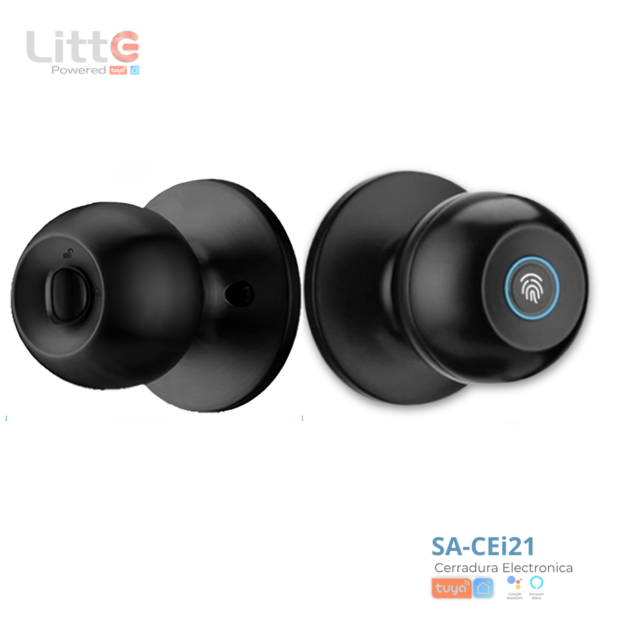 SA-CEi21 Litte, Cerradura Inteligente Bluetooth con Huella Dactilar Tuya Smartlife