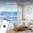 Tuya Smart Motor de Cortina WiFi para Automatización Litte SA-MC012