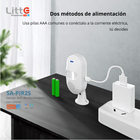 SA-PIR55 Litte, Sensor de Movimiento PIR WiFi con Alarma Sonora Tuya Smartlife