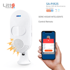 SA-PIR55 Litte, Sensor de Movimiento PIR WiFi con Alarma Sonora Tuya Smartlife