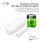 SA-Mg11 Litte, Sensor de Puerta y Ventana WiFi Tuya Smartlife