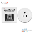SA-SE03 Litte, Enchufe Inteligente WiFi 16A con medidorTuya Smartlife