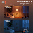 SA-ED3 Litte, Interruptor WiFi 3 Botones Táctil Dimmable Tuya Smartlife