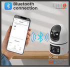 SC-PID8 Litte, Cámara PTZ Interior 8MP Doble Lente Tuya Smartlife