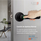SA-SCi3 Litte, Cerradura Inteligente con Huella Dactilar Tuya Smartlife
