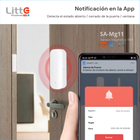 SA-Mg11 Litte, Sensor de Puerta y Ventana WiFi Tuya Smartlife