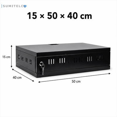 Gabinete Rack 15 x 50 x 40 cm