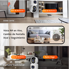 SC-Di6Mp — Cámara Interior WiFi 2K PTZ 360° Tuya Smart