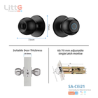 SA-CEi21 Litte, Cerradura Inteligente Bluetooth con Huella Dactilar Tuya Smartlife
