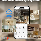 SC-PID8 Litte, Cámara PTZ Interior 8MP Doble Lente Tuya Smartlife