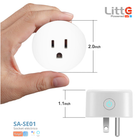 SA-SE01 Litte, Enchufe Inteligente WiFi 10A Tuya Smartlife