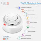 SA-SSW3 — Sensor de Humo WiFi Tuya Smart Life
