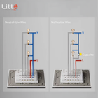 SA-SX02 Litte, Interruptor WiFi 2 Botones Tuya Smartlife