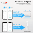 SA-irt03 Litte, Control IR WiFi con Sensor de Temperatura y Humedad Tuya Smartlife - imagen 6