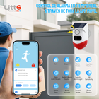 SA-PIR07 Litte, Sensor PIR Solar WiFi Exterior con Sirena 120dB Tuya Smartlife