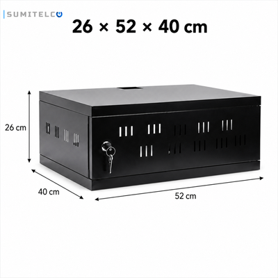Gabinete Rack 26 x 52 x 40 cm