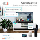 SA-irt03 Litte, Control IR WiFi con Sensor de Temperatura y Humedad Tuya Smartlife - imagen 7