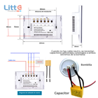 SA-SX03 Litte, Interruptor WiFi 3 Botones Tuya Smartlife