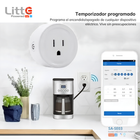 SA-SE03 Litte, Enchufe Inteligente WiFi 16A con medidorTuya Smartlife