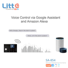 DTX SA-854 Kit Alarma WiFi 4G Tuya SmartLife