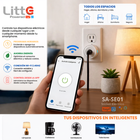 SA-SE01 Litte, Enchufe Inteligente WiFi 10A Tuya Smartlife