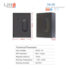 SA-SG Litte, Abridor de Puerta de Garaje Inteligente WiFi Tuya Smartlife
