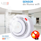 SA-SSW3 — Sensor de Humo WiFi Tuya Smart Life