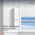 Tuya Smart Motor de Cortina WiFi para Automatización Litte SA-MC012