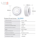 SA-SSW3 — Sensor de Humo WiFi Tuya Smart Life