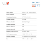 SA-CW03 Litte, Controlador de Riego Inteligente WiFi para Jardín Tuya Smartlife